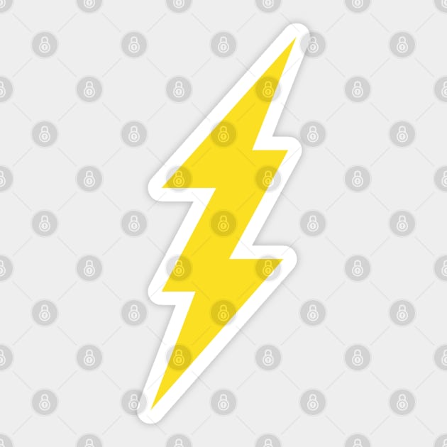 Lightning Bolt (IT Crowd) Sticker by Expandable Studios